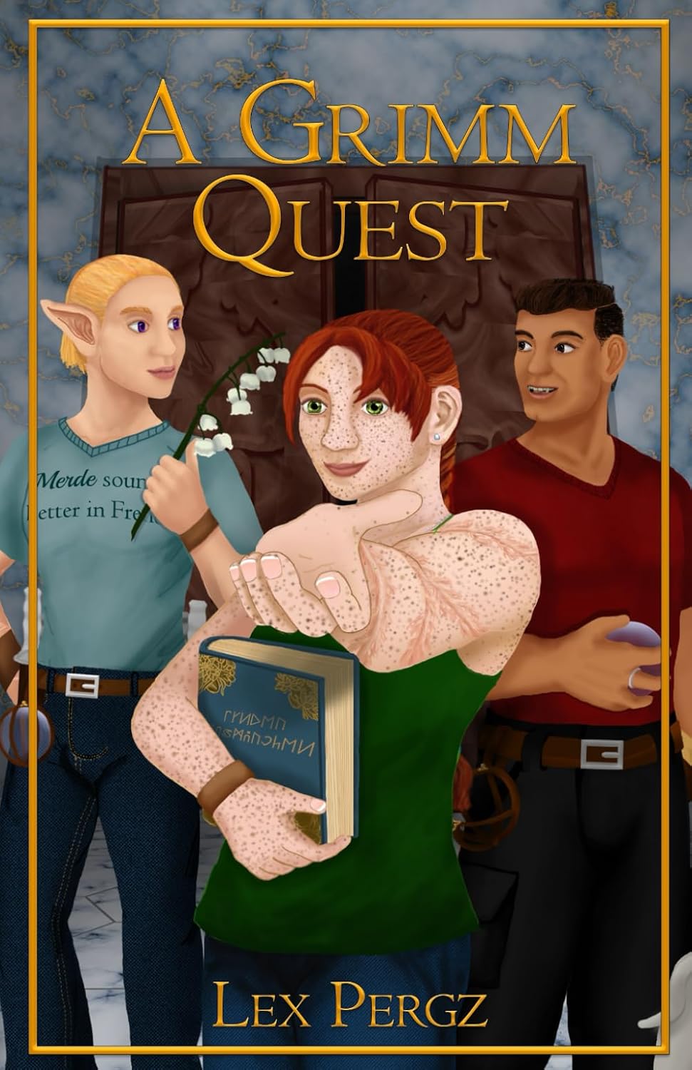 Cover of A Grimm Quest by Lex Pergz